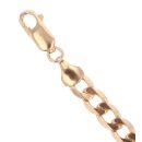 9ct Yellow Gold Curb Bracelet 7"