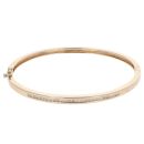 9ct Yellow Gold 0.50ct Brilliant Cut Diamond Bangle
