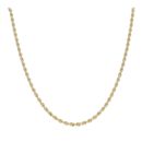 9ct Yellow Gold Rope Chain 24"
