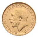 1912 George V Large Head UK Full Sovereign Coin