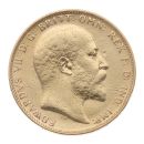 1903 Edward VII Large Head Australia Full Sovereign Coin