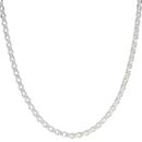 Silver Belcher Chain 24"