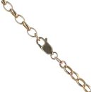 9ct Yellow Gold Filigree Belcher Chain 18"