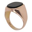 9ct Yellow Gold Onyx Signet Ring