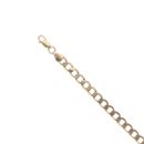 9ct Yellow Gold Curb Bracelet 7.5"