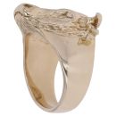 9ct Yellow Gold Bull Ring