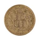 1851 Victoria Young Head Shield UK Full Sovereign Coin