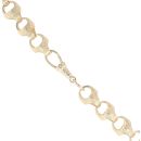 9ct Yellow Gold Tulip Chain 22"