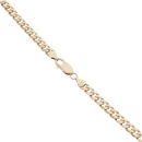 9ct Yellow Gold Curb Chain 20"