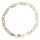 9ct Yellow Gold Celtic Pattern Bracelet 7.5"