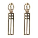 9ct Yellow Gold Rennie Mac Drop Earrings