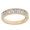 18ct Yellow Gold 1.00ct Brilliant Cut Diamond Eternity Ring