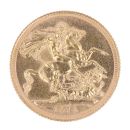 1979 Elizabeth II Decimal Portrait UK Full Sovereign Coin