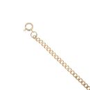 9ct Yellow Gold Curb Bracelet 7"