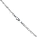 Silver Spiga Chain 18"" By Icesia