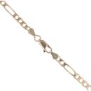 9ct Yellow Gold Figaro Chain 24"