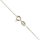 9ct Yellow Gold 0.01ct Diamond and Amethyst Pendant and Chain 18"