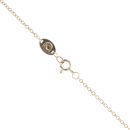 9ct Yellow and Rose Gold Welsh Dragon Clogau Pendant and Chain 22"