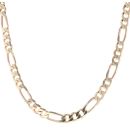 9ct Yellow Gold Figaro Chain 22"