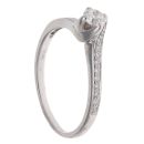18ct White Gold 0.45ct Brilliant Cut Diamond Solitaire Ring