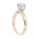 18ct Yellow Gold 0.75ct Brilliant Cut Diamond Solitaire Ring
