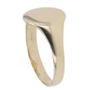 9ct Yellow Gold Plain Signet Ring