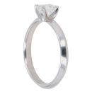 Platinum 0.50ct Emerald Cut Diamond Solitaire Ring