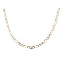 9ct Yellow Gold Figaro Chain 18"