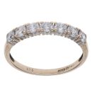 9ct Yellow Gold Cubic Zirconia Eternity Ring