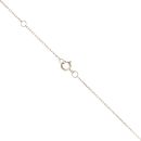 9ct Yellow Gold 0.32ct Brilliant Cut Lab Grown Cross Pendant and Chain 18"