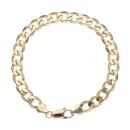 9ct Yellow Gold Curb Bracelet 8.5"