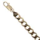 9ct Yellow Gold Curb Bracelet 9"