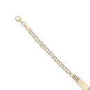 14ct Yellow Gold Child's ID 6" Bracelet