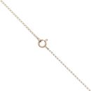 9ct Yellow Gold Cubic Zirconia Welsh Feathers Love Spoon Pendant and Chain 16"