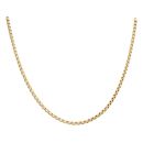 14ct Yellow Gold Box Chain 22"