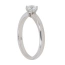 Platinum 0.50ct Brilliant Cut Diamond Solitaire Ring