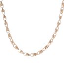9ct Rose Gold Tulip Chain 20"
