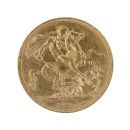 1890 Victoria Jubilee Head UK Full Sovereign Coin