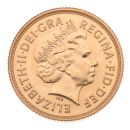 2013 Elizabeth II Fourth Portrait UK Full Sovereign Coin