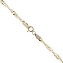 9ct Yellow Gold Twist Chain 20"