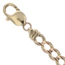 9ct Yellow Gold Curb Bracelet 9"