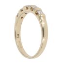 9ct Yellow Gold 0.25ct Brilliant Cut Diamond Five Stone Ring