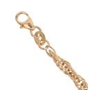 9ct Yellow Gold Twist Bracelet 7.5"