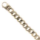 9ct Yellow Gold Curb Bracelet 8.5"
