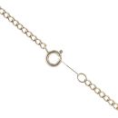 9ct Yellow Gold St George Frame Pendant and Chain 24"