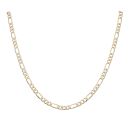 9ct Yellow Gold Figaro Chain 18"