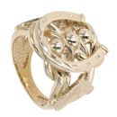 9ct Yellow Gold Horseshoe Ring