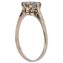 9ct Yellow Gold Cubic Zirconia Single Stone Ring