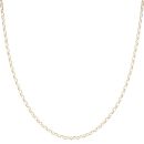 9ct Yellow Gold Belcher Chain 18"