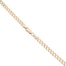 9ct Yellow Gold Curb Chain 24"